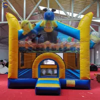 Minion Kids Aufblasbarer Türsteher Jumper Jumping Bouncy Castle Bounce House