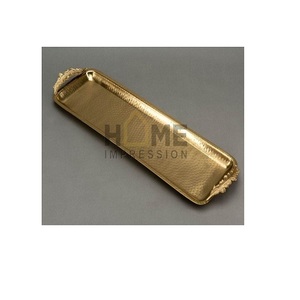 Luxury <b>Large</b> Serving Metal <b>Trays</b> Leak Proof Metal Designer <b>Tray</b> - Product Image 6