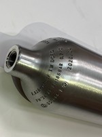 Cilindro de CO2 de Aluminio DCEC DC-A20 de Alta Presión, 0.8L 20OZ, para Acuario, Sin Válvula, Certificado TPED ISO7866