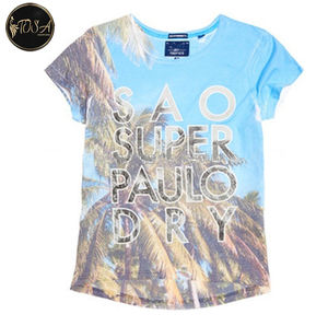 High Quality Breathable Ladies <b>T</b>-<b>Shirt</b> Custom Design Printed <b>Sexy</b> Casual Knitted Logo OEM Service for Plus Size Adults - Product Image 1