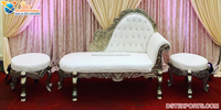 Canapé et fauteuils de mariage modernes, ensemble de canapé en bois traité, durable, taille personnalisée, canapé de luxe pour le marié, DST EXPORTS