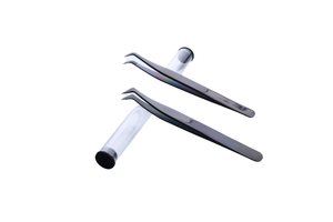 Pestañas pinzas de acero inoxidable 12 cm - Product Image 3