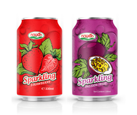 Boisson gazeuse à la fraise vietnamienne 330 ml, boisson non alcoolisée OEM, fabricant de boissons HALAL ISO, boissons gazeuses OEM/ODM