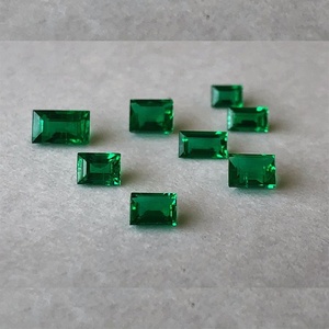 Lot de baguettes naturelles non revêtues, 2/5mm à 8/11 Mm, finition émeraude limée de qualité Fine, pour fabrication de bijoux, vert, livraison gratuite - Product Image 2