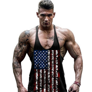 Men's High Quality Printed Workout <b>Vest</b> Tank Top Custom Design <b>Stringer</b> <b>Vest</b> for Running XL Size Prices - Product Image 1