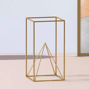 โลหะตกแต่งแสดงชิ้นในชุบทอง - Product Image 3