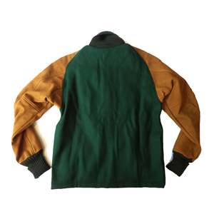 Chaqueta bomber de béisbol para hombre, chaqueta personalizada con parches de chenilla bordados - Product Image 3