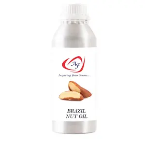 Aceite portador de nuez de Brasil puro Bertholletia Excelsa 100% de alta calidad a precio de fábrica