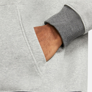 Chándal de pantalón con capucha liso de 2 piezas de lana gruesa para hombre de alta calidad hecho a medida al por mayor para deportes para invierno de talla grande - Product Image 6