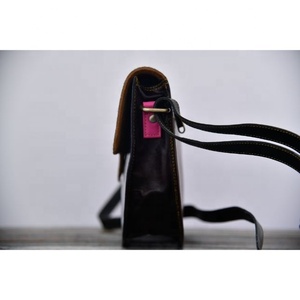 India Made Leather Women Designer Shoulders Solid Color Crossbody Shoulder <b>Bag</b> For Girls Womens - Product Image 6