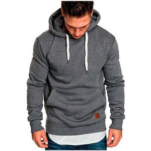 Sudadera con Capucha Corta y Económica, Mezcla de Algodón de Alta Calidad, Sudadera Lisa con Capucha para Hombre, Sudadera con Capucha Personalizada con Logotipo - Product Image 2
