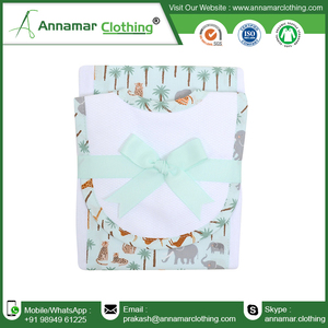 Eructo de paño de algodón para bebé con etiqueta privada - Product Image 5