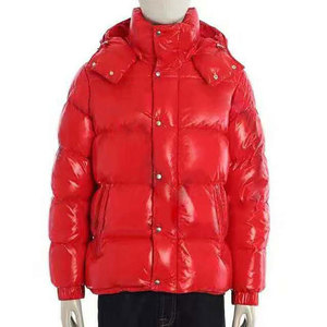 เสื้อแจ็คเก็ตพัฟเฟอร์แฟชั่นใหม่สำหรับผู้ชาย เสื้อแจ็คเก็ตพัฟเฟอร์แบบปากีสถาน สั่งทำได้ตามต้องการ สไตล์ลำลอง สำหรับผู้ใหญ่ ฤดูหนาว สีพื้น - Product Image 1