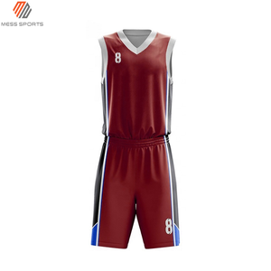 Nuevo Conjunto de Uniforme de Baloncesto para Hombre, Sublimación 3D, Secado Rápido, Reversible, Personalizado, Jersey Deportivo en Blanco, Venta al Por Mayor - Product Image 2