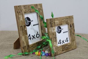 Marco de fotos de madera Rectangular marrón elegante Marco de resina de nuevo estilo tradicional para decoración de hogar u oficina - Product Image 3