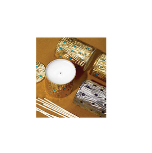 Récipient à bougie cylindrique en or rose en cuivre Design élégant Parfait pour la décoration de la maison et du mariage Meilleure qualité - Product Image 2