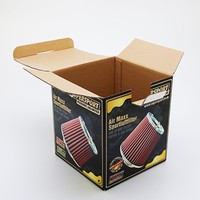 Dossiers d'expédition pour petits cadeaux en carton ondulé avec logo personnalisé imprimé, pelliculage mat, revêtement UV, recyclables, couleur CMYK, pliables