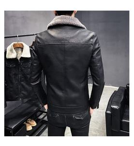 Chaqueta Bomber de cuero genuino-Chaqueta superventas hecha en Pakistán - Product Image 2