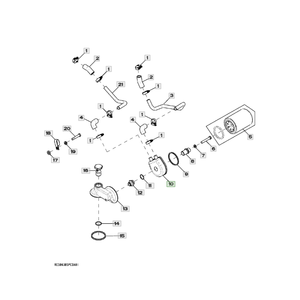 RE516803 Tractor <b>Oil</b> Cooler High Quality Transmission and Engine <b>Cooling</b> Replacement Part for Heavy Duty Tractors - Product Image 2