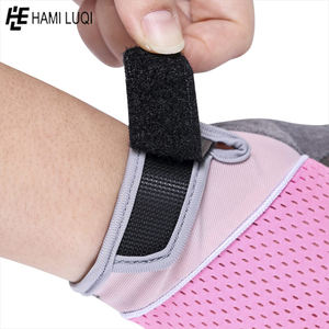 Venta caliente Guantes de gimnasio de cuero blanco para entrenamiento y levantamiento de pesas Correa de soporte de fitness Guantes deportivos al por mayor - Product Image 4