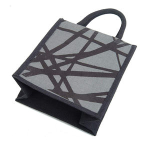 ถุงปอกระเจาแบบใช้ซ้ำได้ถุงซิปมีหูหิ้วพิมพ์ลายดีไซน์ใหม่ของอินเดียย่อยสลายได้ตามธรรมชาติ - Product Image 5