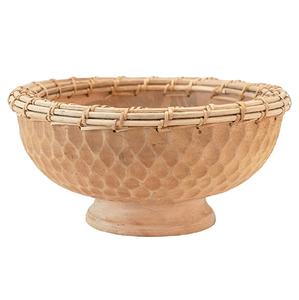 Cuenco para servir comida de ratán, diseño elegante de calidad superventas, perfecto para utensilios de cocina, comedor y catering para hoteles - Product Image 4