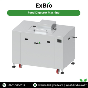 Meilleure vente Exbio 500kg/jour de capacité de digesteur alimentaire écologique Machine de compostage des déchets alimentaires pour usage commercial - Product Image 4