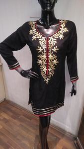 Cotton Women Kurti Causal Wear Cotton Indian Short <b>Kurtis</b> - Product Image 3