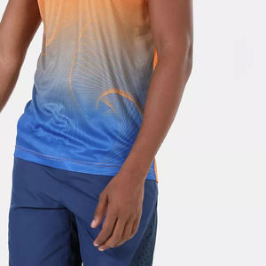 เสื้อกล้ามถักรัดรูปสำหรับผู้ชายแห้งเร็วเป็นมิตรกับสิ่งแวดล้อมเสื้อกล้ามวิ่งออกกำลังกายในยิมออกแบบได้ตามต้องการ - Product Image 3