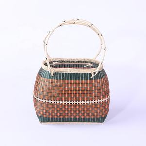 Sac à main Hobos en paille avec deux poignées de ficelle Style japonais léger - Product Image 3