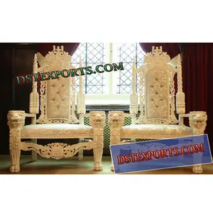 Cadeiras de casamento, cadeiras de noiva lavish, cadeiras de noiva do noiva, casamento, rei, indíndio, receptor glorioso, cadeiras de leão de casamento
