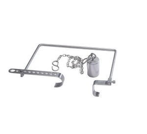 Rétracteurs horizontaux chirurgicaux manuels Charnley Base d'instrument en acier inoxydable Source d'alimentation Matériau métallique - Product Image 1