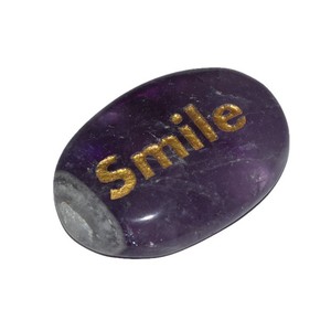 ผู้จำหน่ายหินอเมทิสต์สลักรูปยิ้มหินอเมทิสต์ยิ้มสลักหินออนไลน์ - Product Image 1