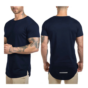 เสื้อยืดฟิตเนสผู้ชายแบบสั่งทำพิเศษ แขนสั้น คอกลม ผ้าแคนวาส สวมใส่สบาย เป็นมิตรกับสิ่งแวดล้อม ระบายอากาศได้ดี แห้งเร็ว คุณภาพสูง - Product Image 4