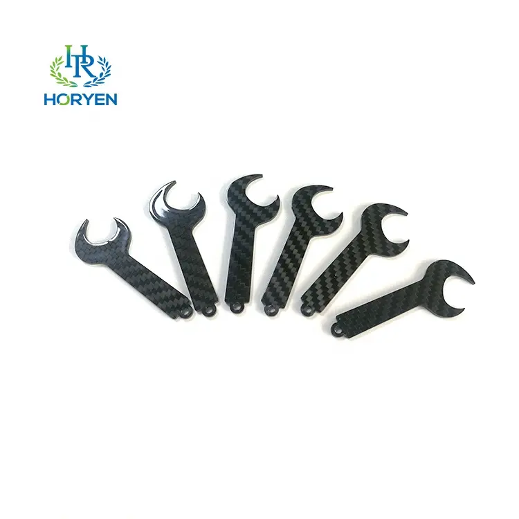 Horyen manufacture CNC products fibra di carbonio oem carbon fiber products