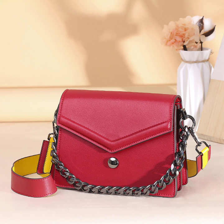 wholesale lady real leather bags guangzhou messenger cross bag custom fashion handbags brands famous