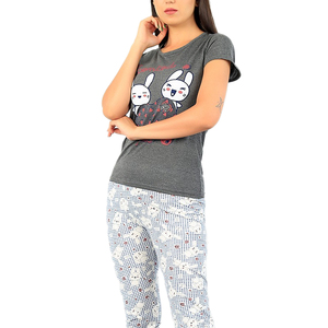 New arrived summer personalized casual Loose washed streetwear soft graphic print breathable women t-shirts - Product Image 2