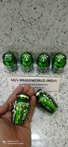 มวลสีเขียวที่ระลึกงานศพโกศศพอุปกรณ์ Brassworld อินเดีย - Product Image 2