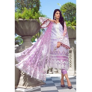 Ocher ชุดเดรสเด็กผู้หญิง3ชิ้น,ชุดสูทปากีสถานขายดีชุดเดรสผู้หญิงอินเดียชุดฤดูร้อนและฤดูหนาว - Product Image 5