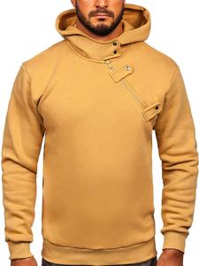 Venta al por mayor Slim Fit Soft Cotton Fleece Quarter Zip Hoodies para hombres y mujeres Streetwear Impresión digital para el invierno - Product Image 5
