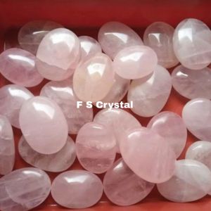 Meilleure Qualité Rose Quartz Pierres Précieuses Pierres De Palmier Feng Shui Type Agate En Gros De F S CRYSTAL - Product Image 3