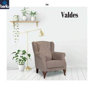 เก้าอี้ฟูตองดีไซน์ทันสมัยหรูหราแบบปรับเปลี่ยนได้สำหรับห้องนั่งเล่น - Product Image 1