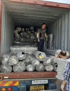 ผ้าแจ็คการ์ดหุ้มเบาะรถยนต์สินค้าดีจากเกาหลีผ้าอ็อกซ์ฟอร์ดโพลีเอสเตอร์100% จากเกาหลีดีไซน์ผ้าคลุมเบาะรถยนต์ - Product Image 3