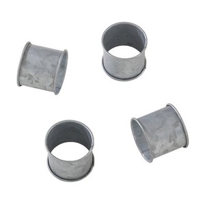 Anillo de servilletas galvanizado de forma redonda con borde dorado, alta calidad, fabricante en la India - Product Image 3