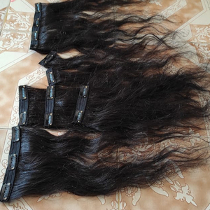 Chennai — Extensions de cheveux naturels à clips, chevelure humaine vierge, meilleure qualité, livraison gratuite dans le monde, meilleure offre - Product Image 1