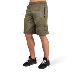 Pantalones cortos de gimnasio de algodón profesional para hombre, deportes activos informales, cintura media, transpirables, de secado rápido, diseño personalizado, tallas sólidas, a la venta - Product Image 1