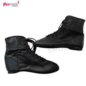 Zapatos de baile de cuero para mujer, calzado largo de baile de Jazz - Product Image 2