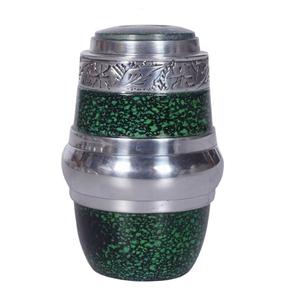 European Style Metal Satin Urn Colorful Velvet Interior Memorial <b>Keepsake</b> for Human Ashes for <b>Baby's</b> Memory - Product Image 6