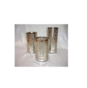 Bougie pilier en métal de conception antique, moderne et élégante, très vendue, pour la décoration de la maison - Product Image 3