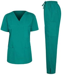 Fashion Colors Own Designs Strech Uniforme Suits Sets Women Nurse Medical <b>Scrubs</b> Comfortable Hospital Uniforms - Product Image 5